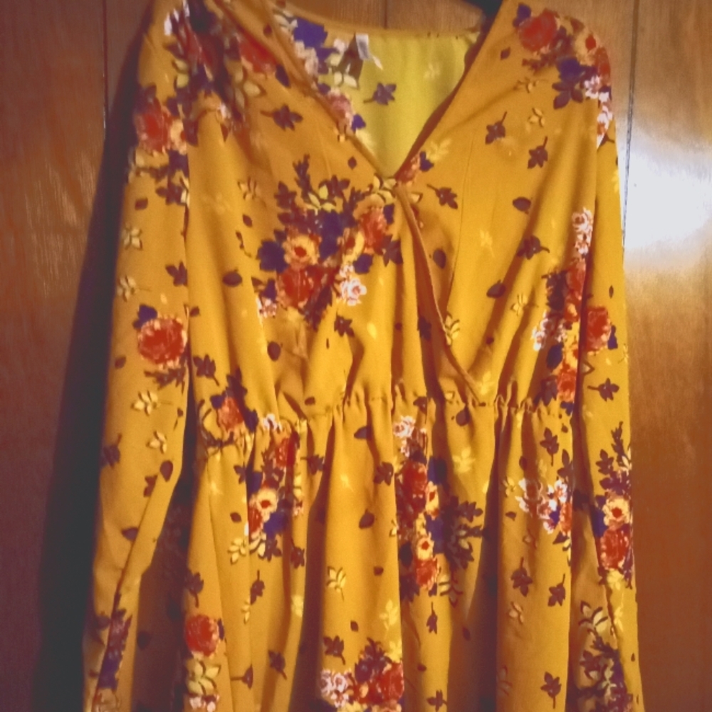 LIVE 4 TRUTH BRAND FLORAL BLOUSE SIZE XL